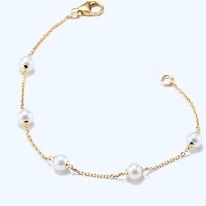 Unbranded Freshwater Pearls 18k YG Bracelet